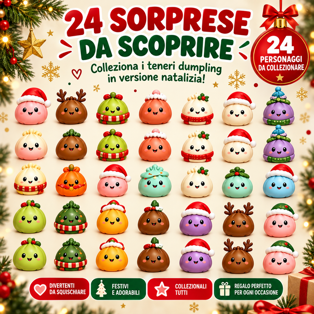 Calendario Avvento Squishy